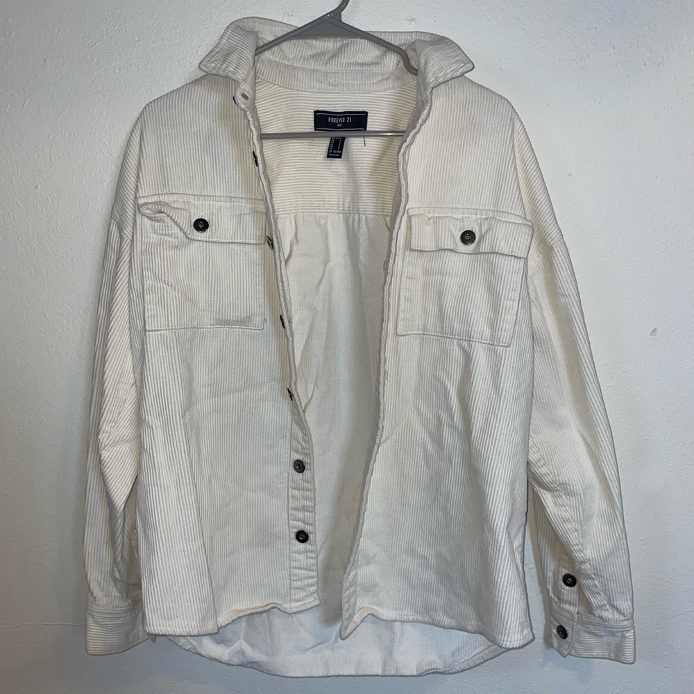 FOREVER 21 Corturoy Shirt Jacket
